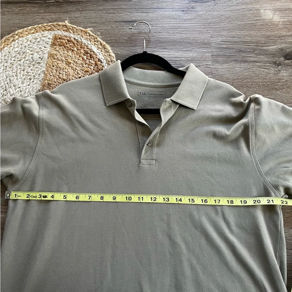 5.11 TACTICAL SERIES 100% Cotton Mens Collard Shirt - Picture 4 of 6
